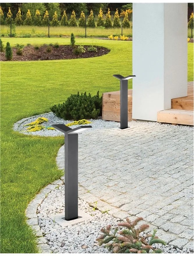 Stalp LED pentru iluminat exterior IP54 PARK II NVL-713124