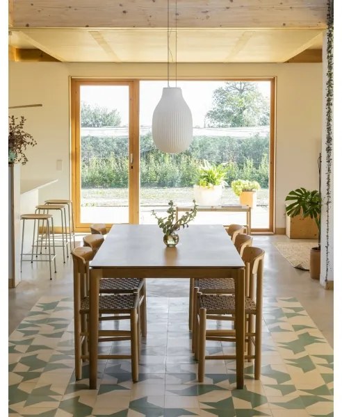 Lustră pe cablu FARO 28300 ISABELLE 1xE27/15W/230V d. 31 cm alb