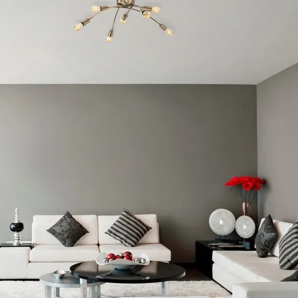 Lustră aplicată BANANA 8xE27/40W/230V