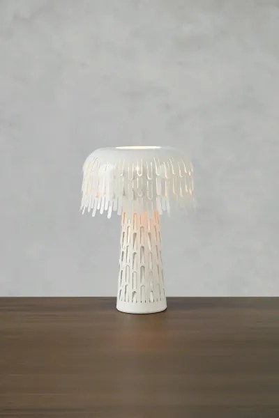 Markslöjd 109006 - Lampă de masă VERBERA 1xE14/40W/230V albă