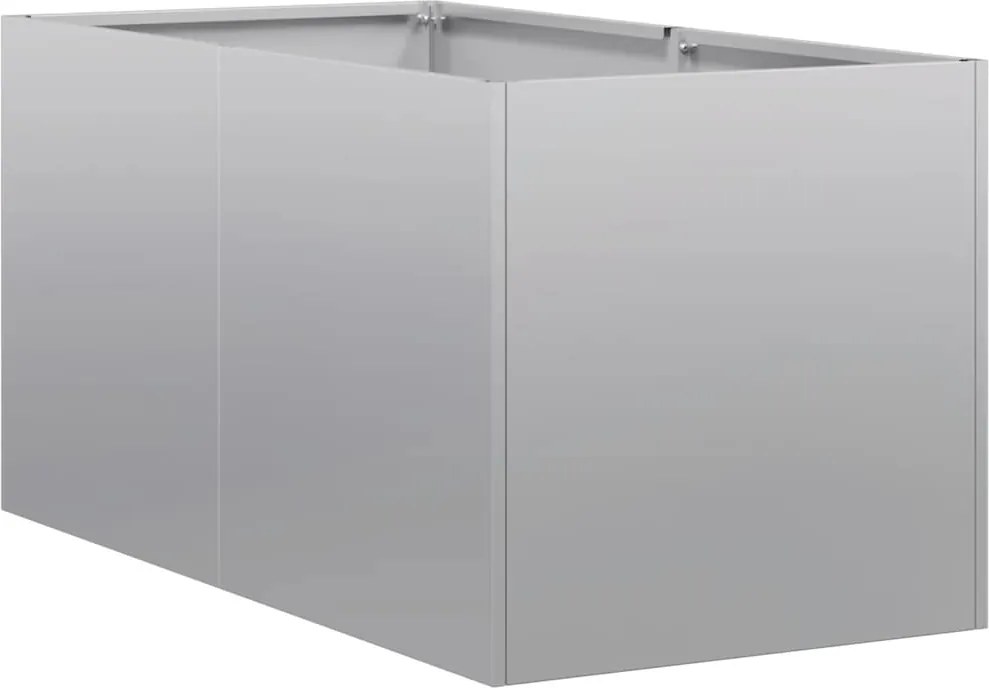 vidaXL Jardinieră 40x80x40 cm oțel galvanizat