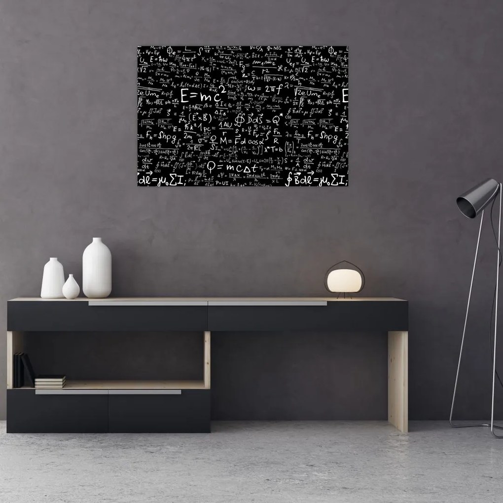 Tablou - Matematică (90x60 cm)