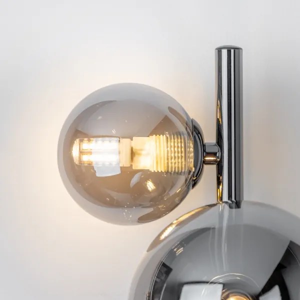 Aplică LED Brilagi MILLA 3xG9/3W/230V crom lucios/fumuriu