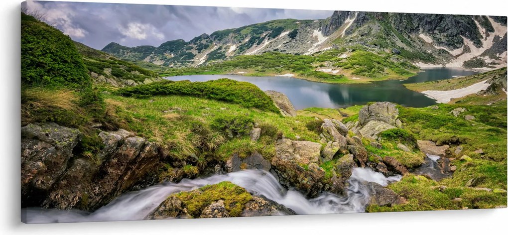 Tablou - Vedere la Muntele Rila (120x50 cm)