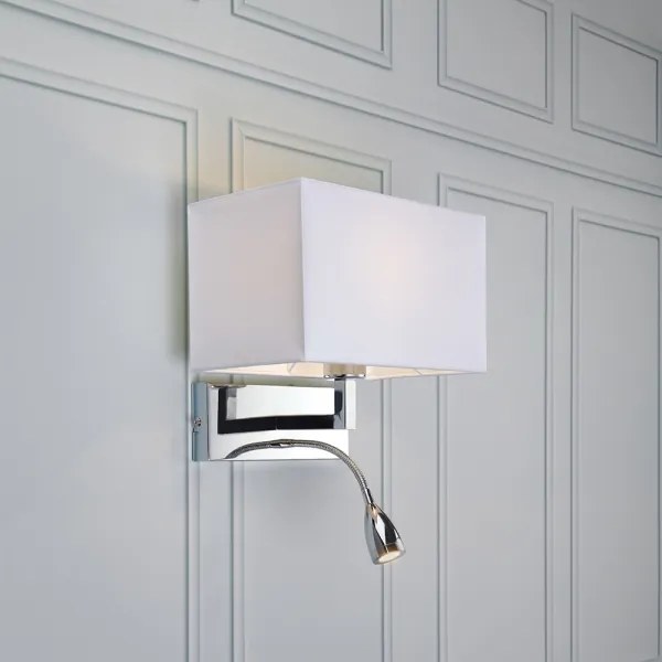 Aplică LED Markslöjd 106307 SAVOY LED/3W+E27/60W/230V