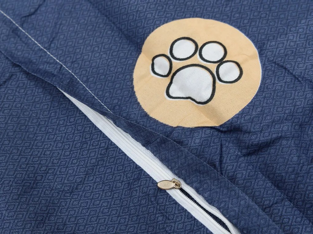 Lenjerie de pat pentru copii Culoare gri inchis, WELSCH CORGI