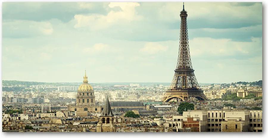 Application homework Darts Tablou Printat Pe Sticlă Turnul eiffel din paris | BIANO