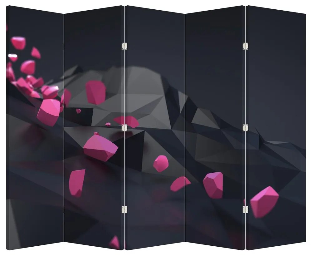 Paravan - 3D abstracție (210x170 cm)