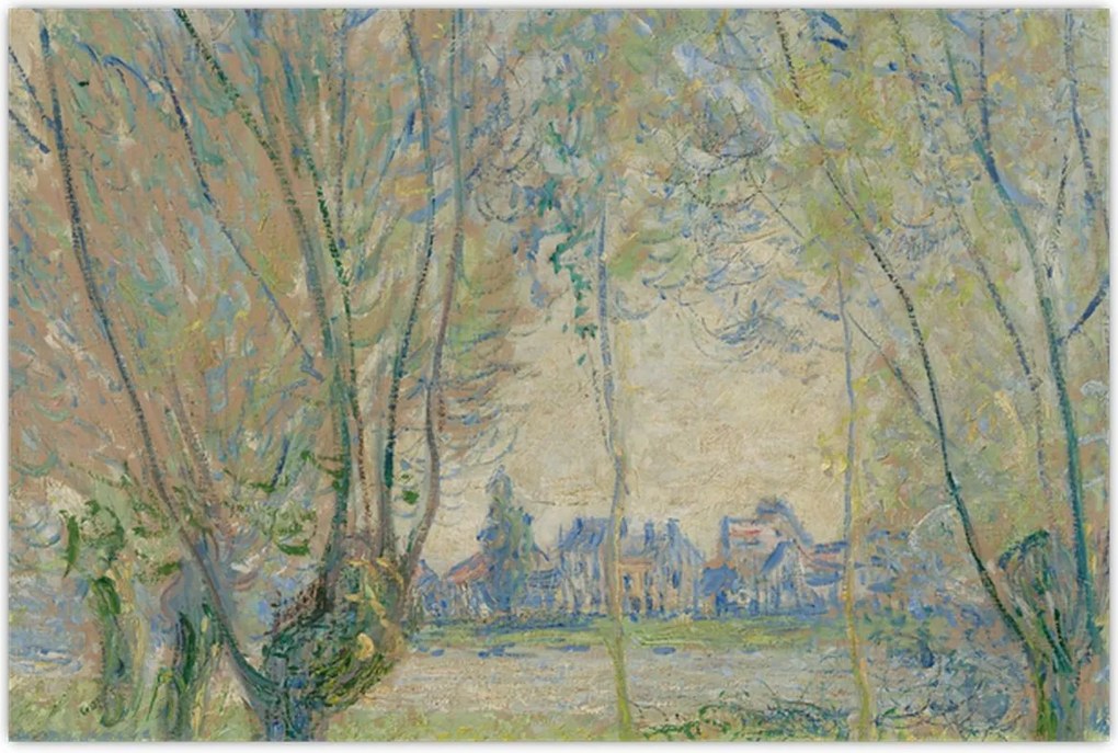 Tablou - Claude Monet, Woman Seated under the Willows, reproducere (90x60 cm)