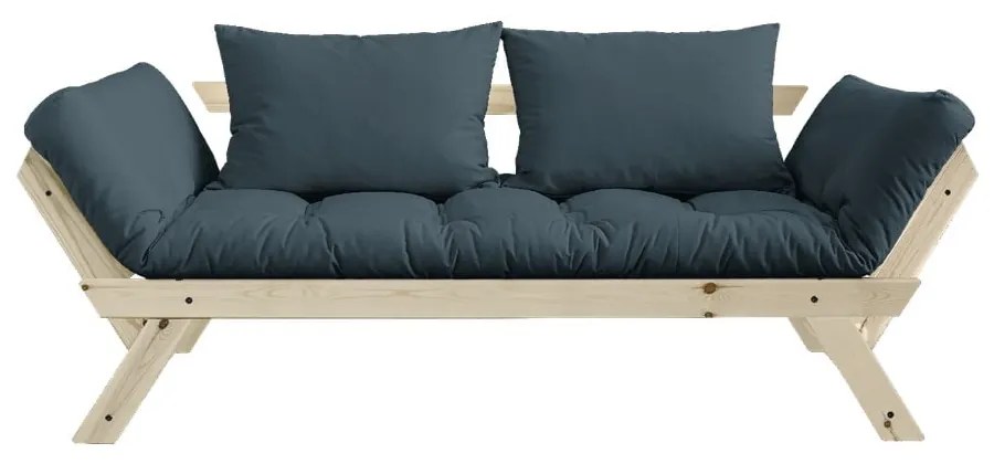 Canapea variabilă KARUP Design Bebop Natural, albastru petrol