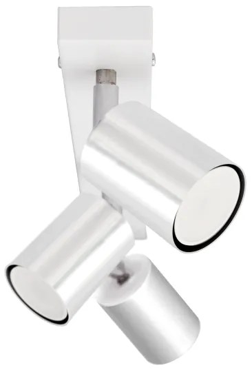 Spot LED TUNE 3xGU10/4,8W/230V crom mat/alb