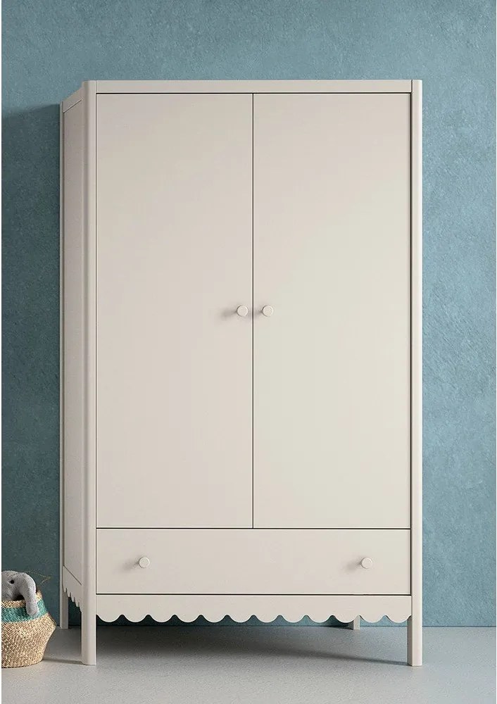 Șifonier de copii bej 110x190x55 cm Swingo – Vipack