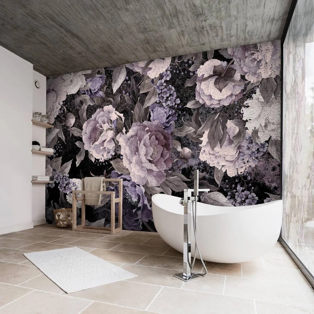 Fototapet - Flori bujori (152,5x104 cm)