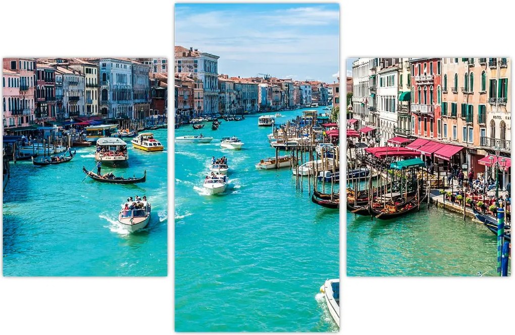 Tablou - Canalul Grande, Veneția, Italia (90x60 cm)