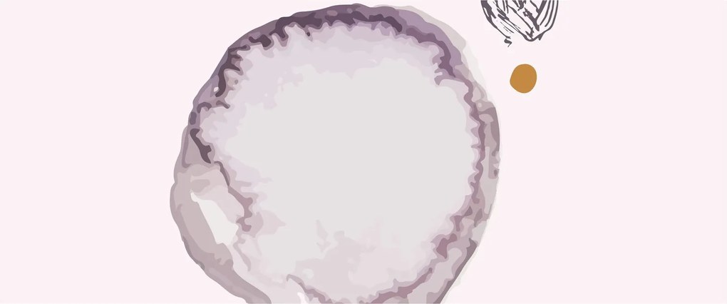 Tablou - Minimalism violet N⁰4 (120x50 cm)