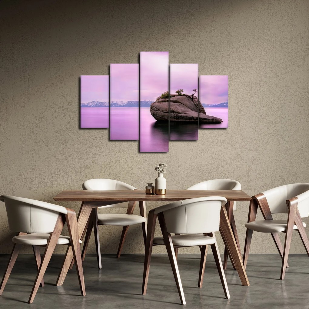 Tablou cu piata în mare (150x105 cm)