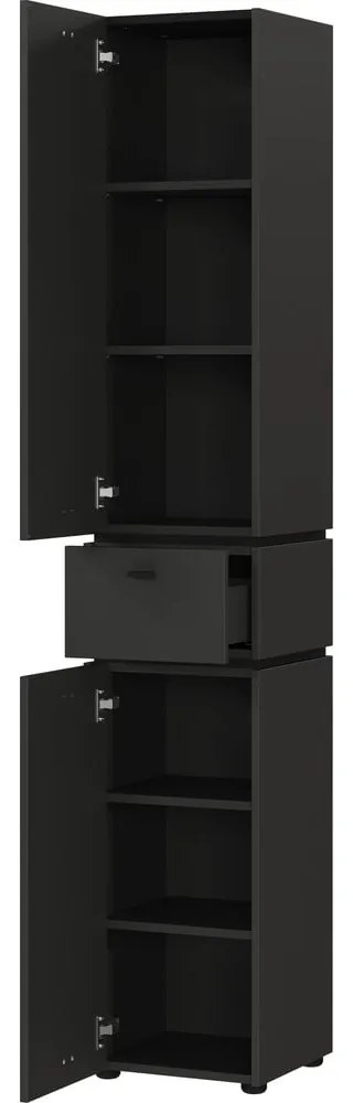 Dulap de baie gri antracit înalt 34x189 cm Modesto – Germania