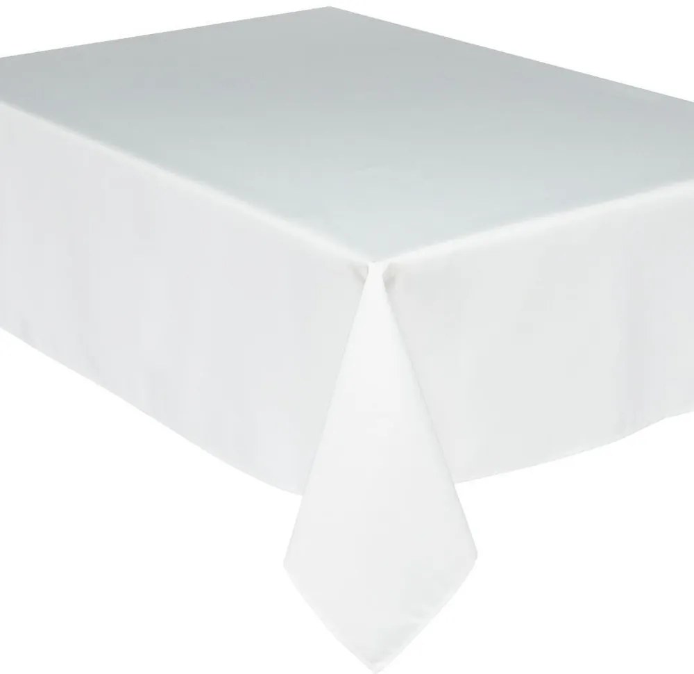 Fata de masa, Atmosphera, 140 x 240 cm, Poliester, Alb