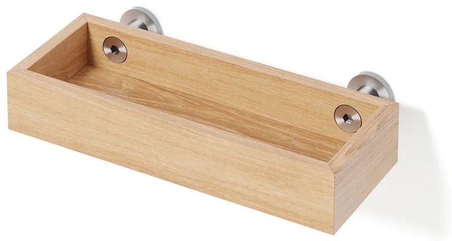 Raft de perete pentru baie din stejar Wireworks Yoku