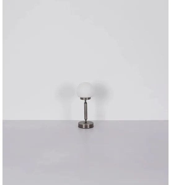 Lampă LED tactilă reîncărcabilă de masă Globo 21033A HAKU LED/2,5W/5V 2700/4000/6500K antracit