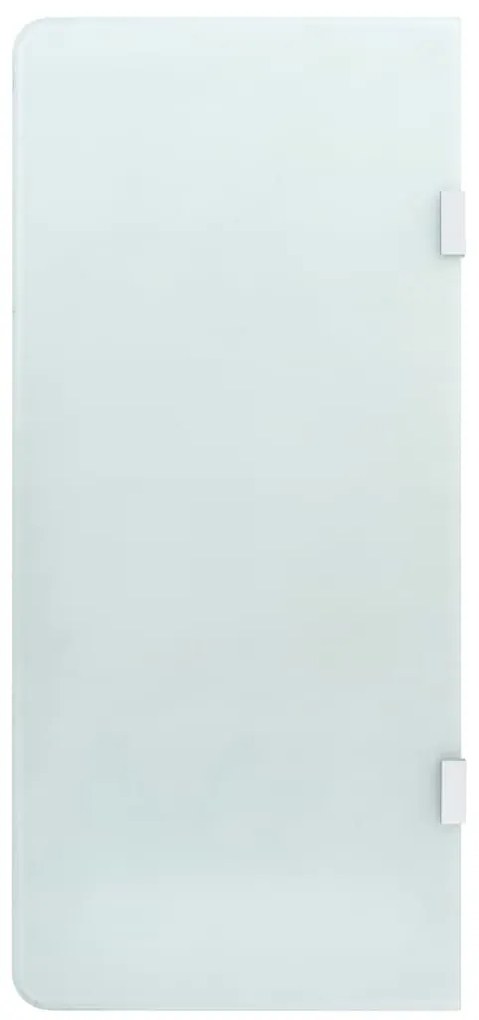 vidaXL Paravan intimitate pisoar de perete 90x40 cm sticlă securizată