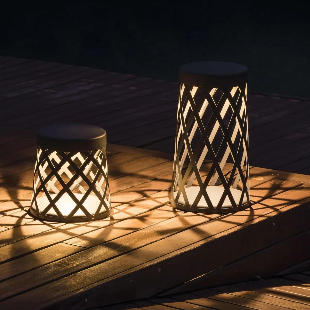 Mini stalp LED de exterior design modern ambiental IP65 SHADOW 45cm