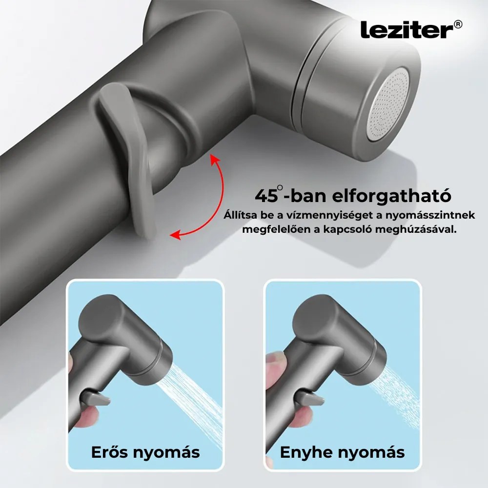 Azure Robinet de duș pentru bidet negru