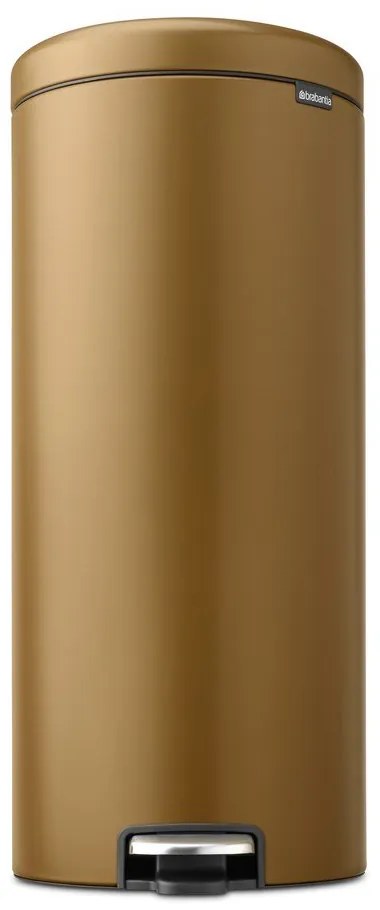 Coș de gunoi alămiu cu pedală din oțel 30 l NewIcon – Brabantia