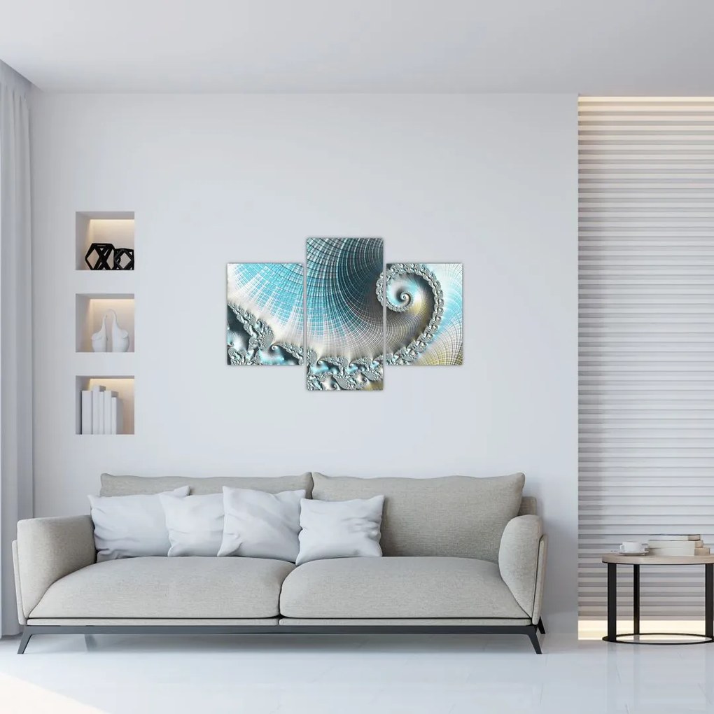 Tablou - Spirale texturate (90x60 cm)