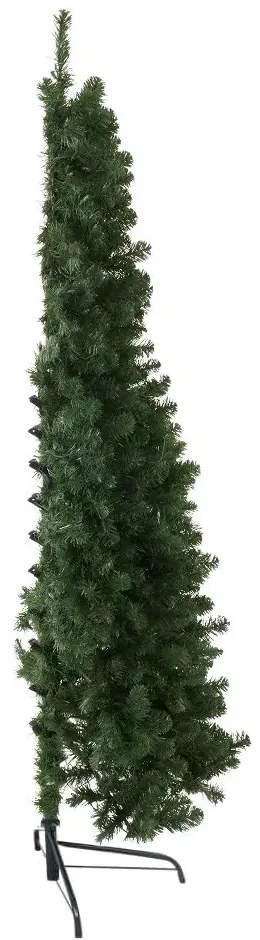 Brad artificial jumatate 160LED 180cm, 340ramuri