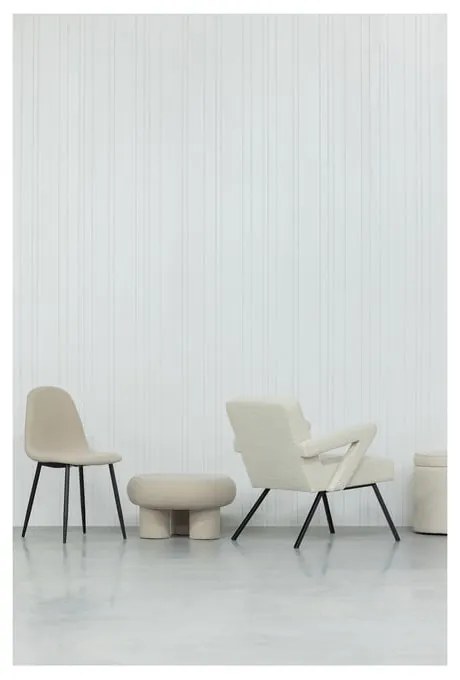 Scaune dining bej 2 buc. Marije – WOOOD