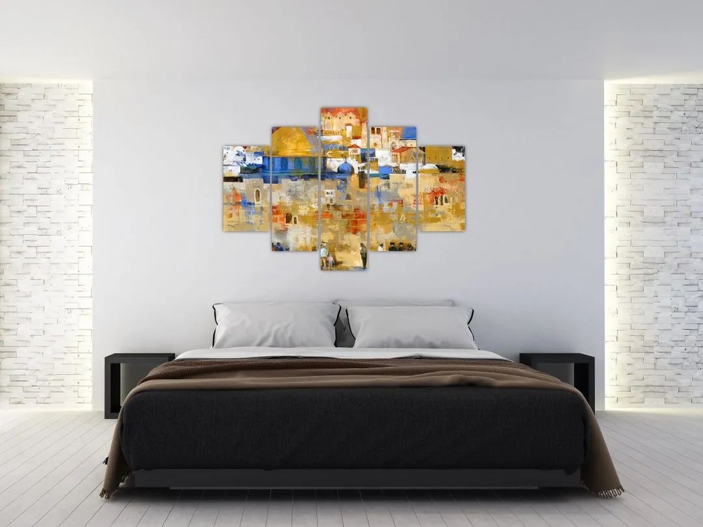 Tablou - Zidul plângerii, Ierusalim, Israel (150x105 cm)