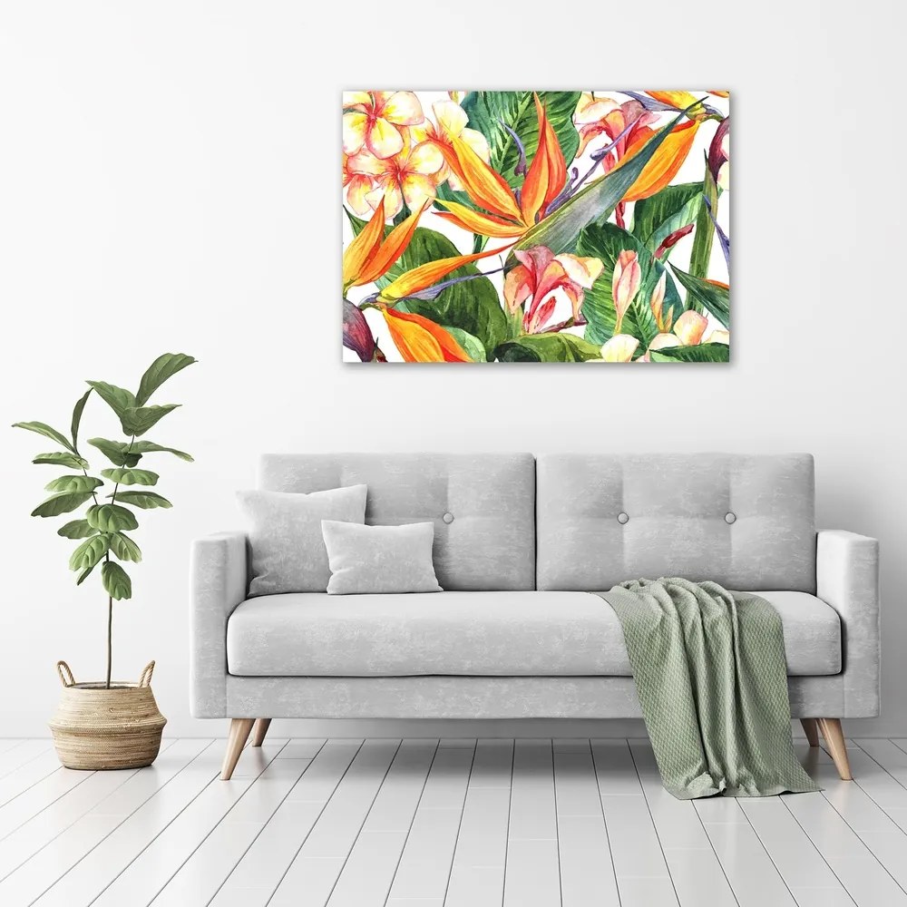 Imprimare tablou canvas Flori tropicale