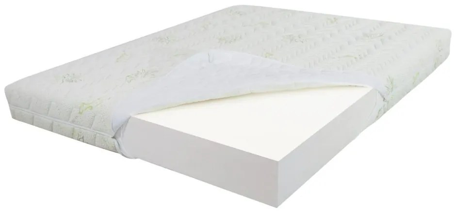 Saltea de pat Super Ortopedica, doua fete, Aloe Vera, 160 x 200