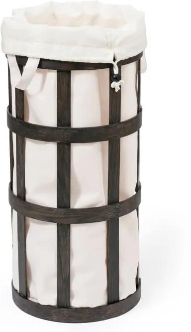 Coș de rufe Wireworks Cage, negru cu sac alb