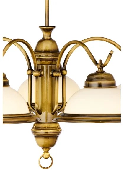 Lustră OPÁL 5xE27/60W/230V Jupiter 15 OZ-5