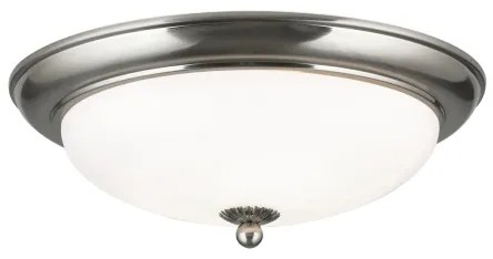 Plafonieră Orion EMPIRA, 2 x E27, 40 W, 230 V, Ø 35,5 cm, crom mat