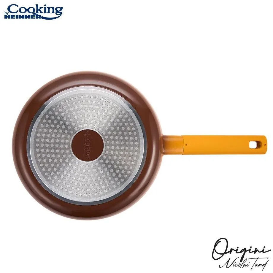 Tigaie Aluminiu Turnat + Capac 26x5cm, Nicolai Tand, Origini, Cooking By Heinner HR-BJK-26T