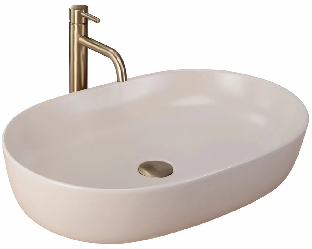 Lavoar Cleo bej mat L60,5 cm