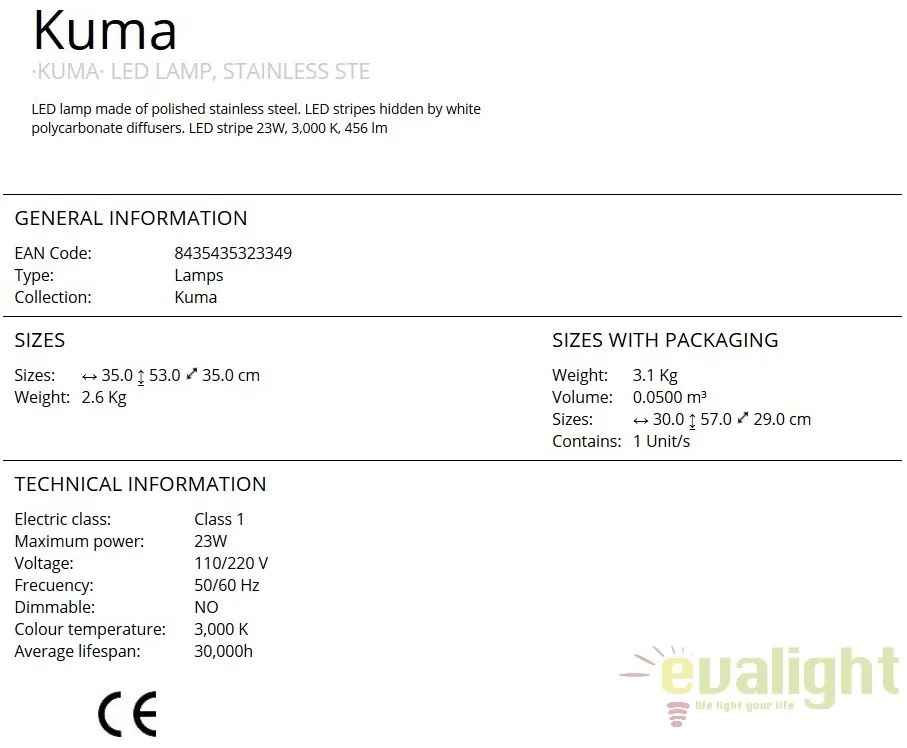 Lustra / Pendul LED design ultra-modern Kuma I SV-753108