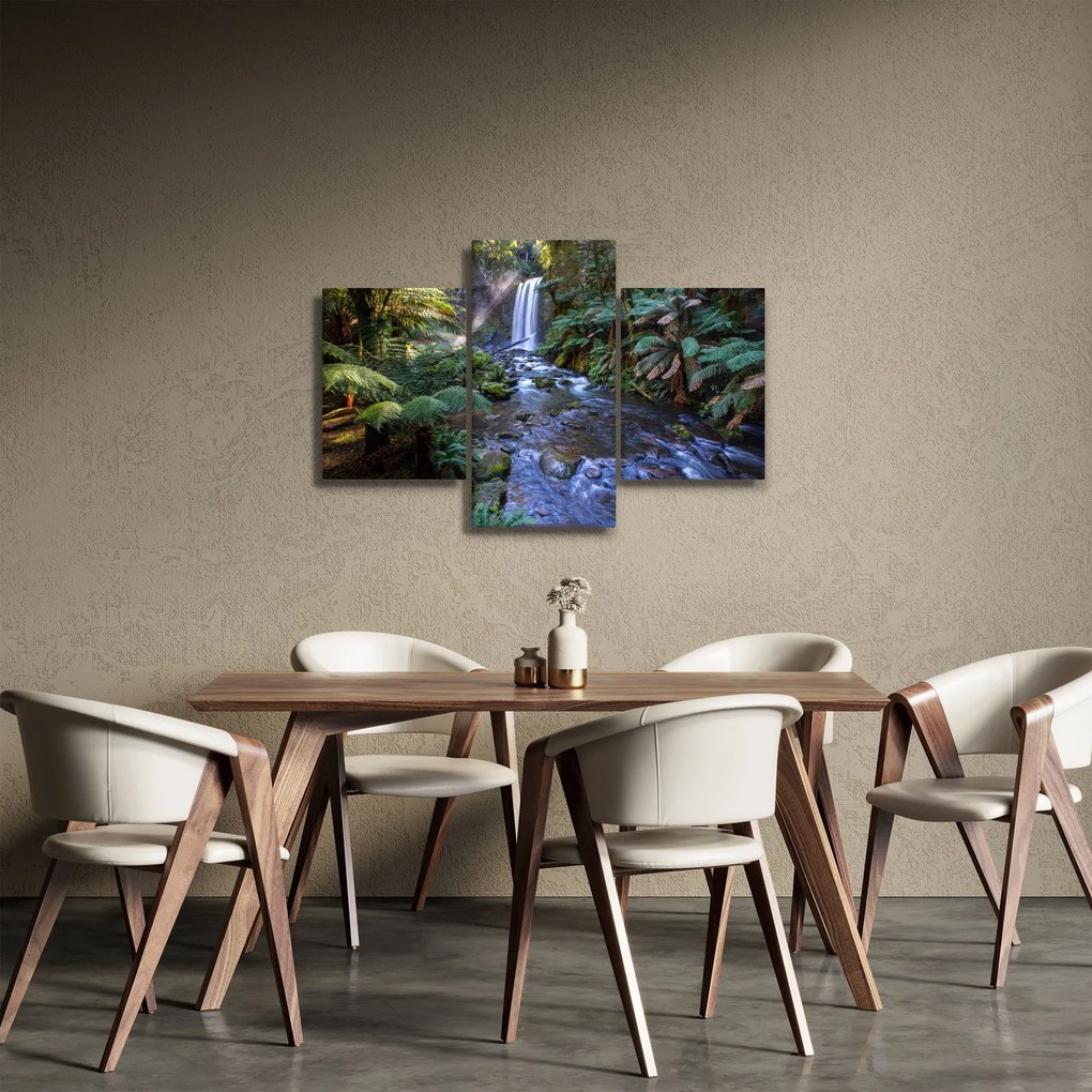 Tablou cu pădurea ploilor din Austalia (90x60 cm)