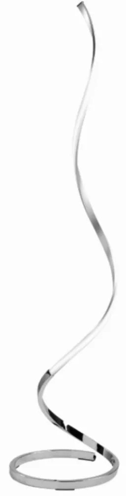 Lampadar LED design modern minimalist NUR argintiu crom