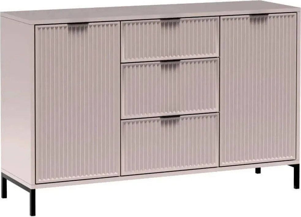 Comoda LINKASTYLE LS2, casmir, PAL laminat, 135x41x86 cm