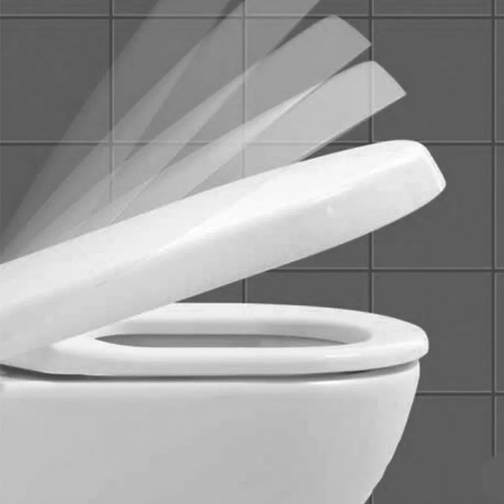 Capac Wc soft close alb, model clasic, Villeroy  Boch Subway 2.0 Alb, classic
