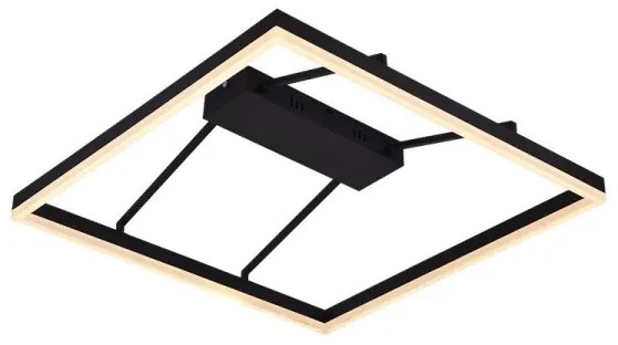 Lustră LED aplicată, dimabilă, 55W, 230V, 3000-6500K + telecomandă