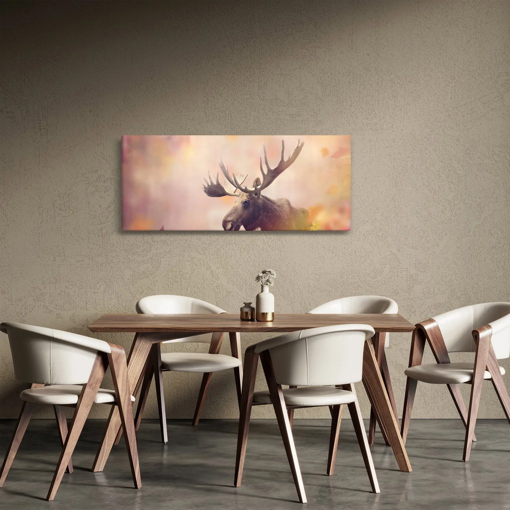 Tablou - Pădure în frunze de toamnă (120x50 cm)