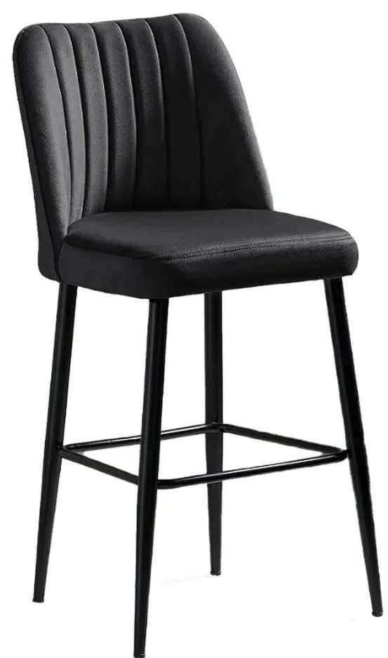 Set de scaune de bar Vento Anthracite, 4 buc., 4 buc