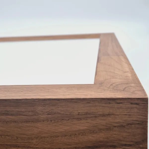 Brilagi - Corp de iluminat LED pentru baie WOODY FRAME LED/50W/230V 60x60 IP44 stejar-cireș