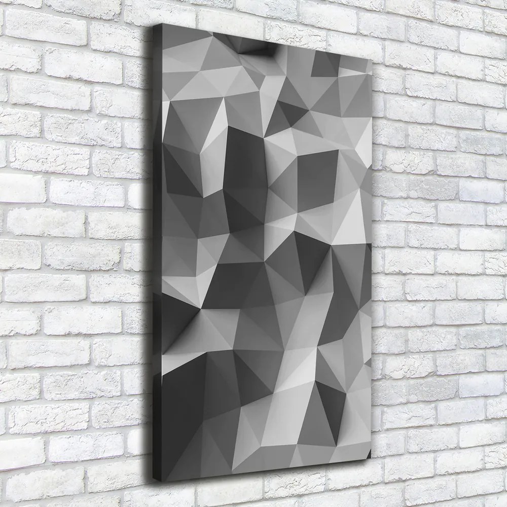Tablou pe pânză canvas Triunghiuri abstractizare