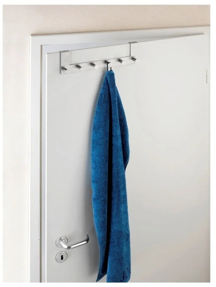 Cuier de ușă argintiu din metal 39 cm Celano – Wenko